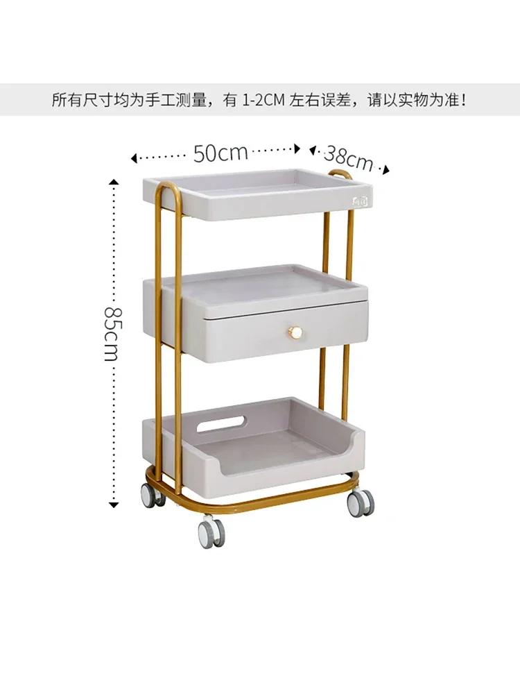 Вращающаяся тележка для салона красоты маникюрная хранения татуировок