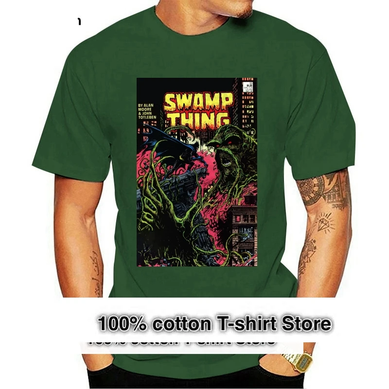 Swamp Thing V17 Louis Jourdan Ray Wise Poster T Shirt Black All Sizes S 4Xl