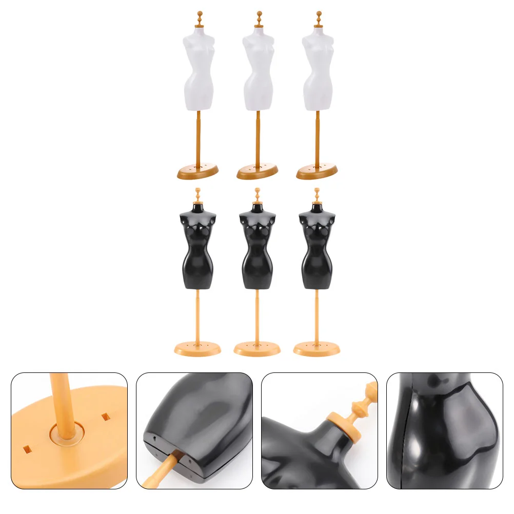 

Model Stand Small House Ornament Dress Support Cake Rack Mannequin Mini Display Clothes