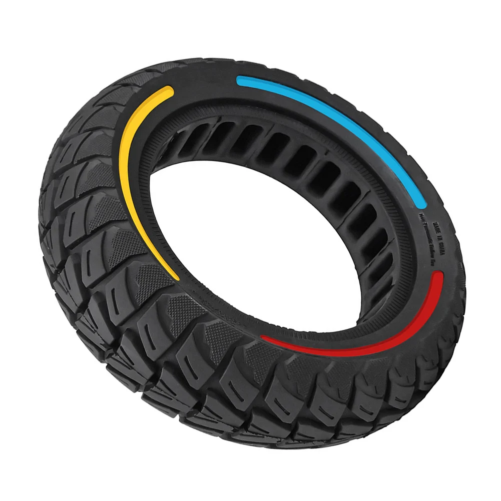 10-дюймовая твердая резиновая шина 255x80 износостойкая для Zero 10X черная аксессуаров