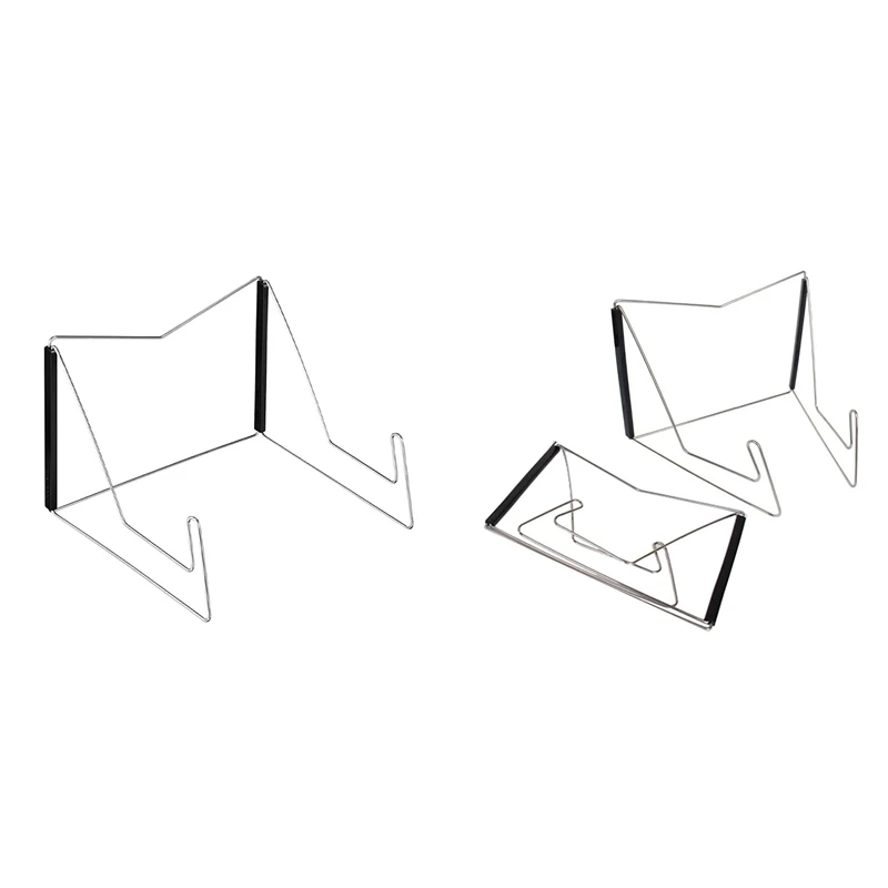

Book Display Stand Textbook Stands Collapsible Metal Bookstand Easel Display Holder Reading Stand For Desktop