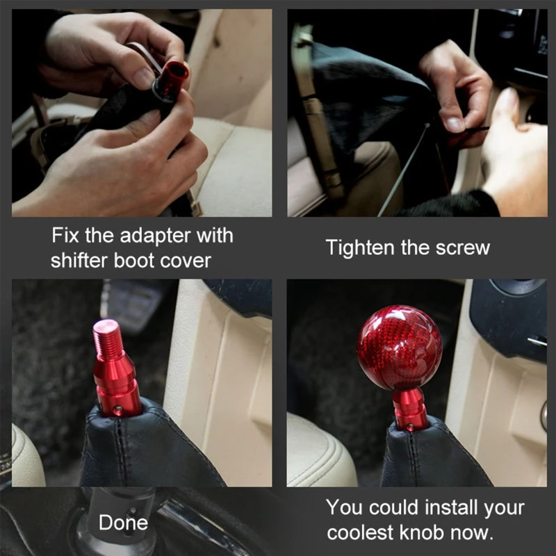 Ручка переключения передач резьбовой адаптер манетки M12x1 25 мм универсальный