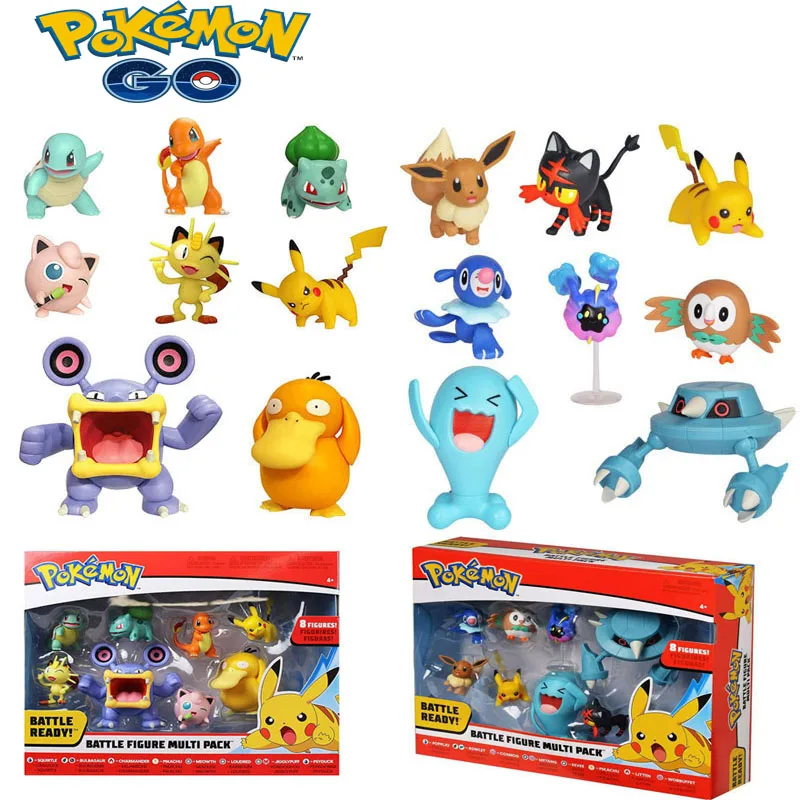 

3-7cm Pokemon Action Figure TAKAKRA TOMY Original Exquisite Gift Box Model Doll Toys Ornament for Kids Boys Girls Fans Present
