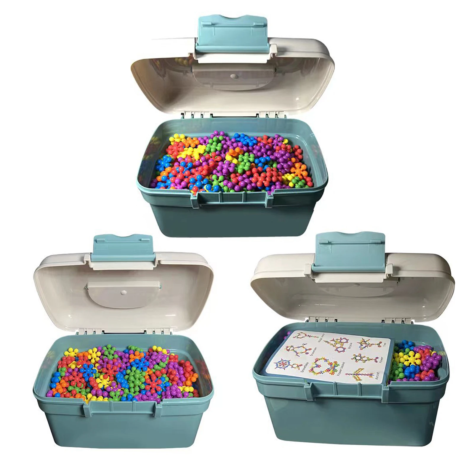 

400/500/600pcs Baby Construction Blocks 3d Model Ornaments Building Brick Blocks Eco-friendly for Kids Educational Building Toys