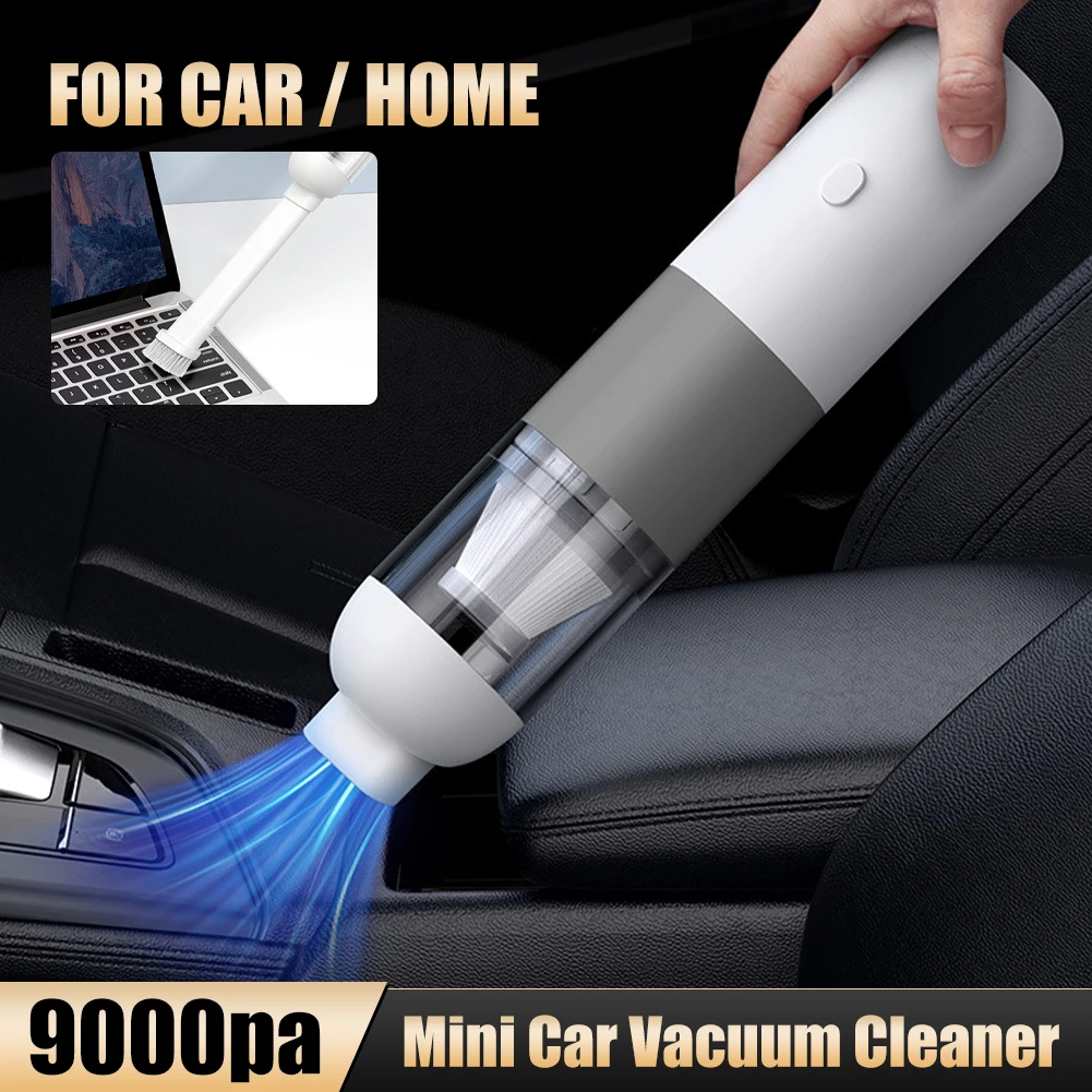 

120W Cordless Car Handheld Vacuum Cleaner Portable Handy Home Car Vacuum Cleaners Cordless 13000 Pa Strong Suction Mini Cleaner