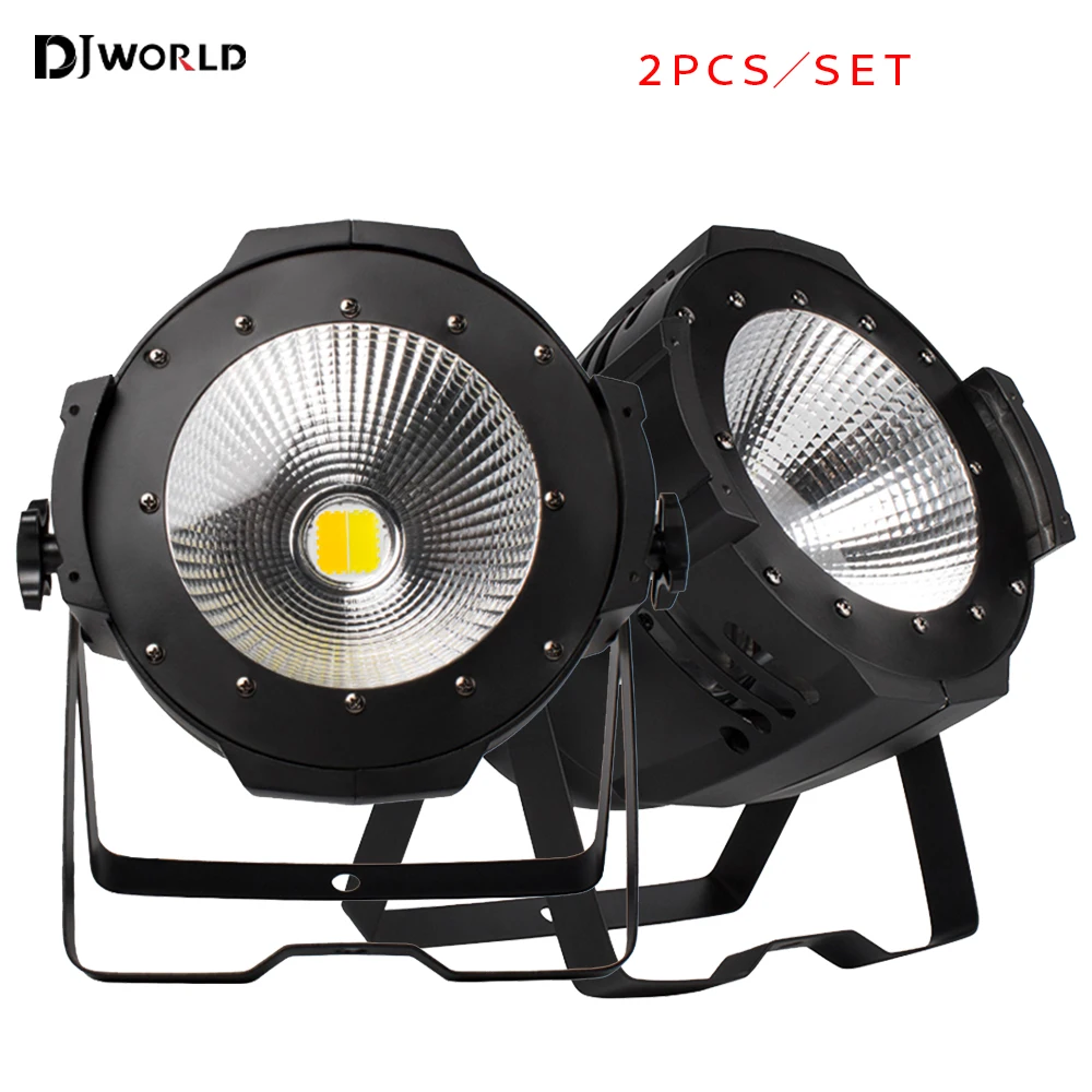 2 шт. 200 Вт светодиодный светильник Par COB из алюминиевого сплава холодное теплое