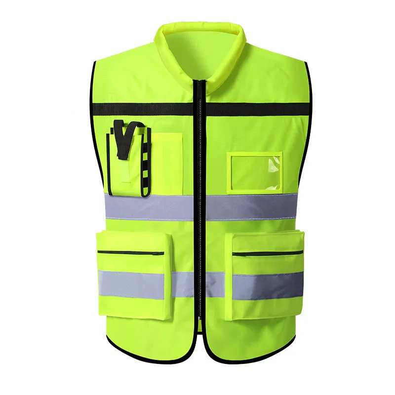 Жилет Hi Vis двухцветный рабочая одежда жилет Светоотражающий для вождения