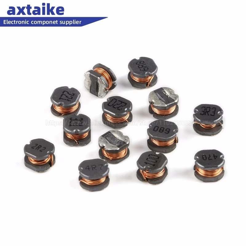 

20PCS CD75 SMD Power Inductor 2.2 4.7 10 15 22 33 47 68 100 150 220 330 470UH Wire Wound Chip Power Inductance 1mH 101 102 2R2