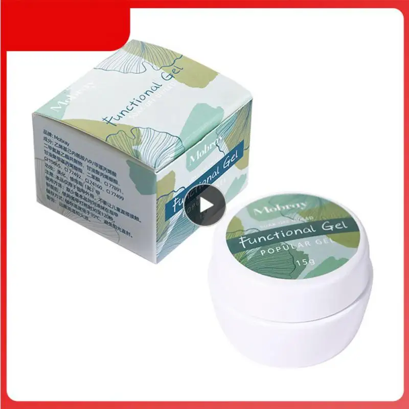 

3-in-1Multifunctional Construction Primer Nail Glue Clear Light Therapy Gel Base Coat Semi Permanent Soak Off UV LED Nail Art