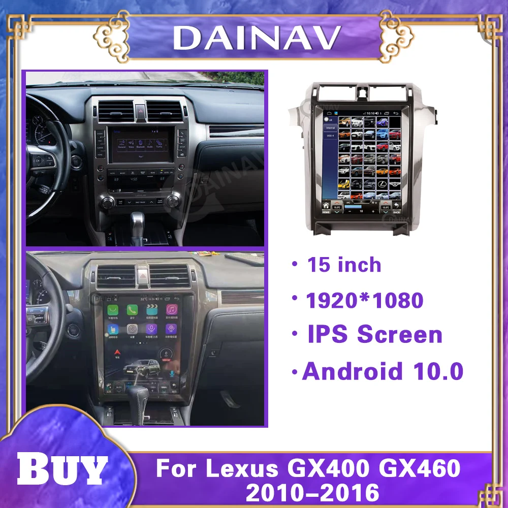 

Andriod для lexus GX460 2010-2016 вертикальный сенсорный экран GPS Автомагнитола мультимедийный плеер Автомобильный видео аудио плеер головное устройство
