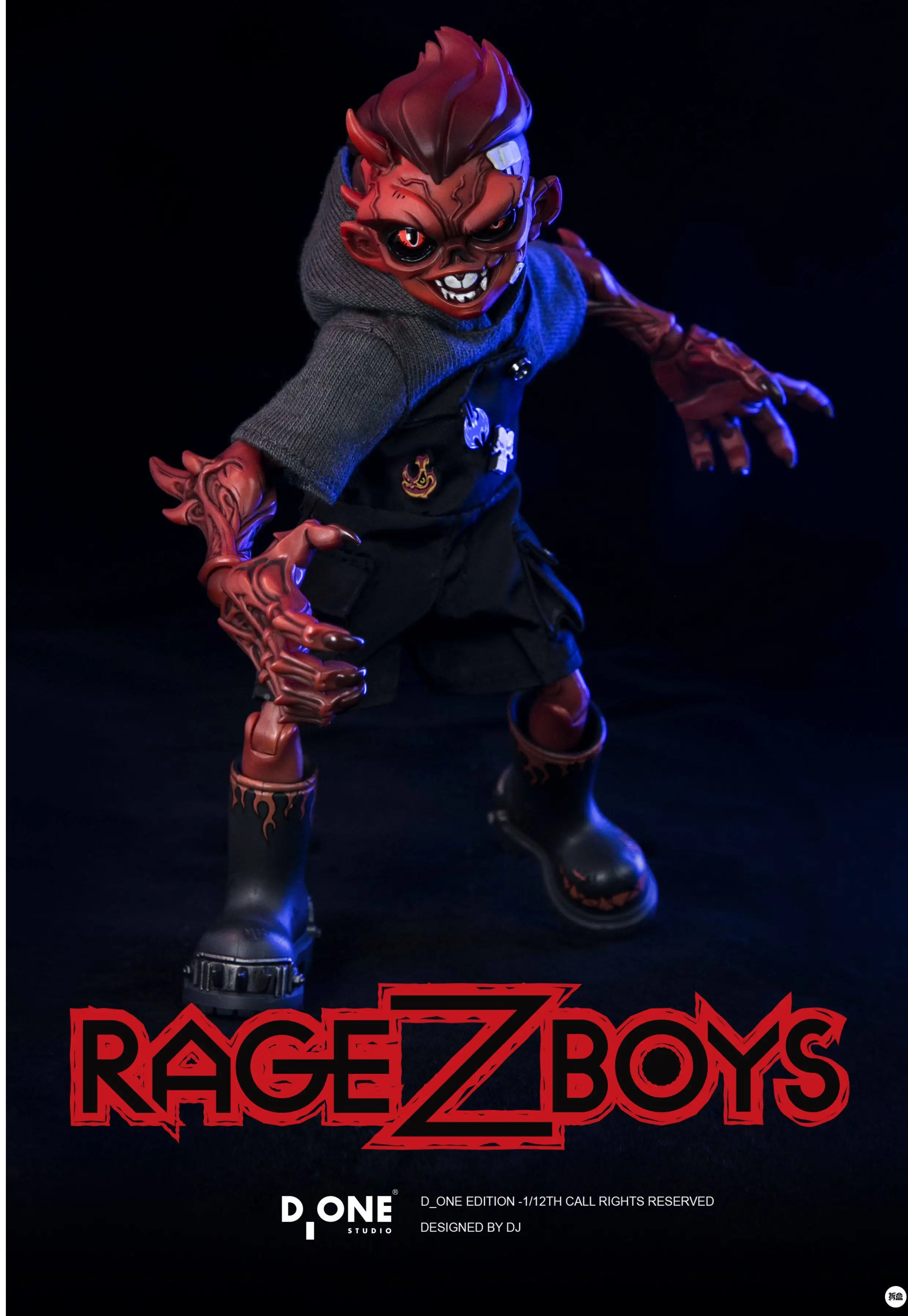 D_ONE STUDIO Серия RAGE-ZBOYS Tooth Kid: Нормальная версия  Версия Out-of-Control Фигурка аниме-персонажа 112, модель игрушки, кукла, в наличии (art.: 3920dbf3bc28c) - 3920dbf3bc28c
