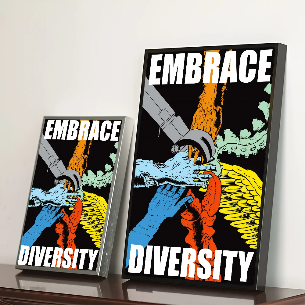 Художественный Самоклеящийся Постер U-образный Уродливый Американский