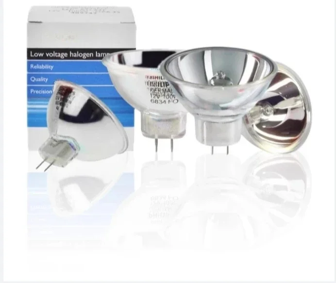 6834FO EFP 12 В 100 Вт GZ6.35 409737 галогенная чашка лампы с вольфрамовой лампой