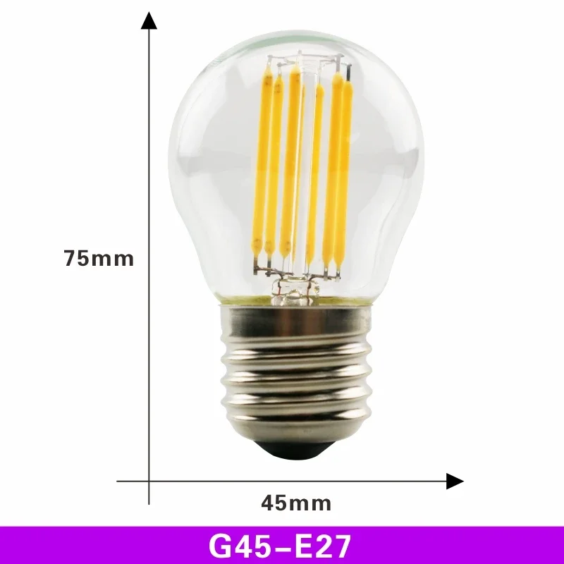 

Светодиодная лампа Эдисон Duncelri E27/E14 2Вт/4Вт/6Вт/8Вт