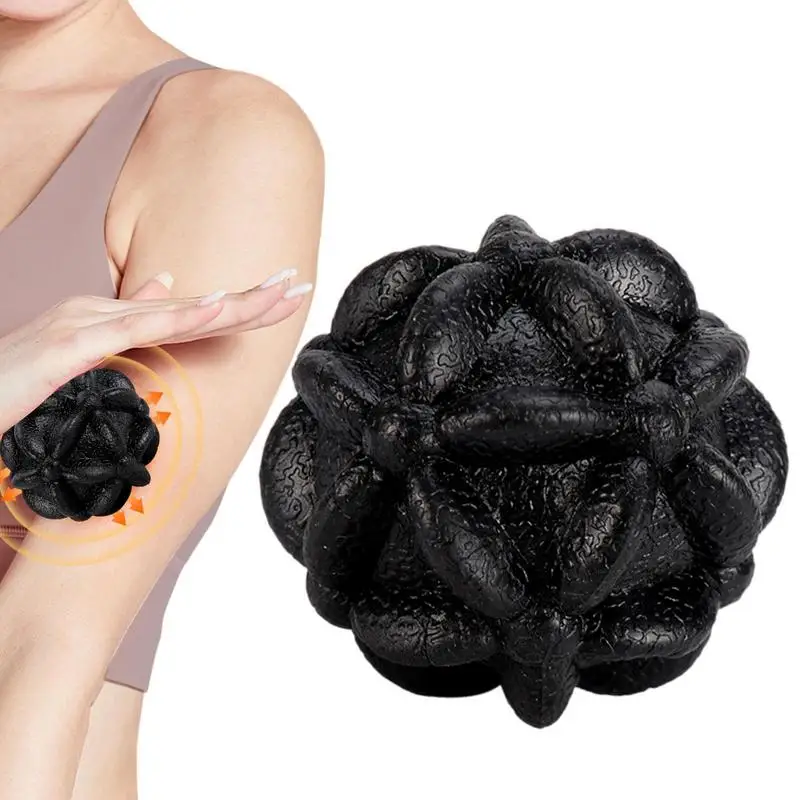 

Foot Massager Balls Foot Massage Roller For Targeted Foot Relief Flower Texture For Myofascial Release Mobility Recovery Plantar