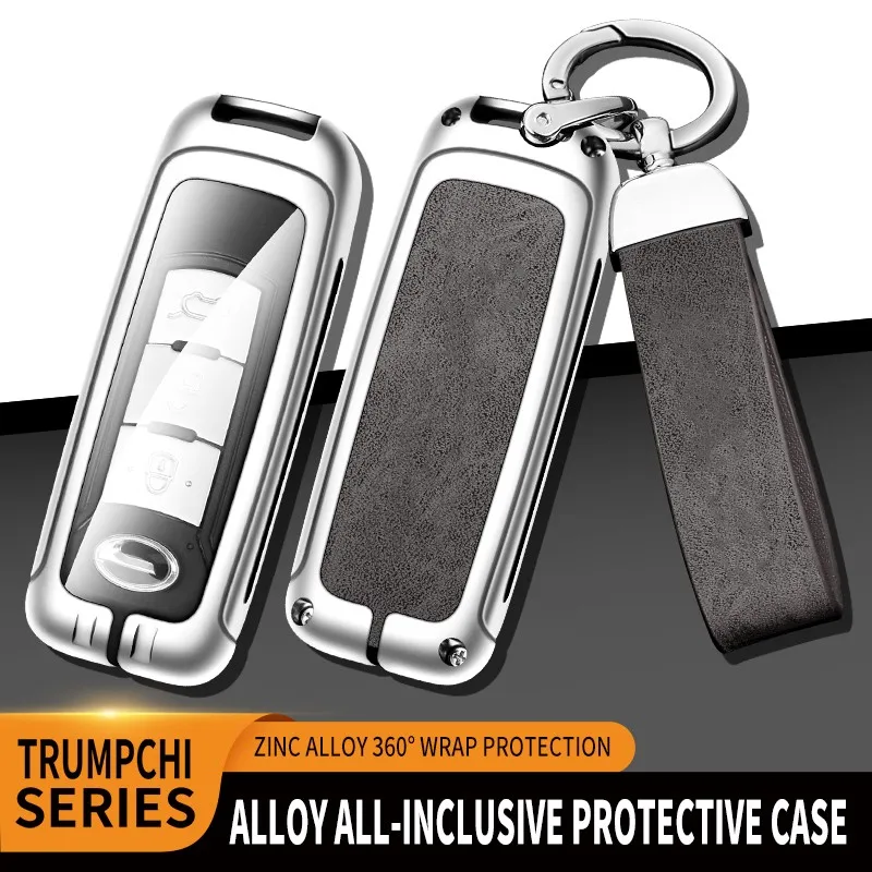 

Zinc Alloy Leather TPU Car Keys Bag for Trumpchi GS4 GS5 GA4 GA6 Accessories