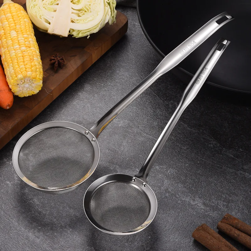 

Домашние кухонные приспособления, дуршлаг из нержавеющей стали Multi 304 для углубления бытового сока, молока, масляного фильтра, ложка, искусс...