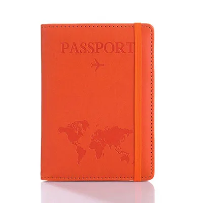Обложка для паспорта из экокожи с RFID-защитой