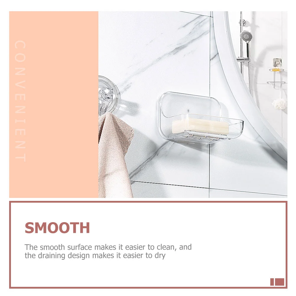 Мыльница сливной поддон держатель для душа контейнер ванной комнаты акриловая