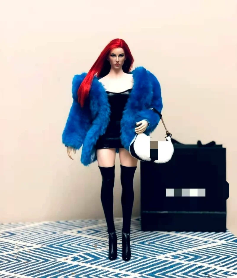 

Kinds of 11 1:6 Scale women's Plush coat For 12" Female PH TBL Figures Body