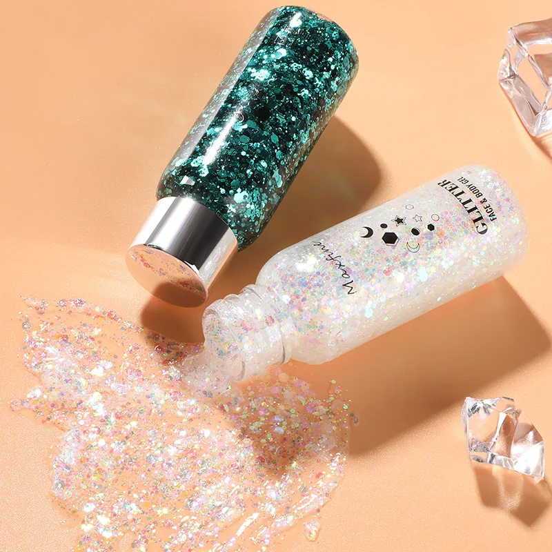 Блестящие тени для век выступления ночного клуба сценический макияж гель с