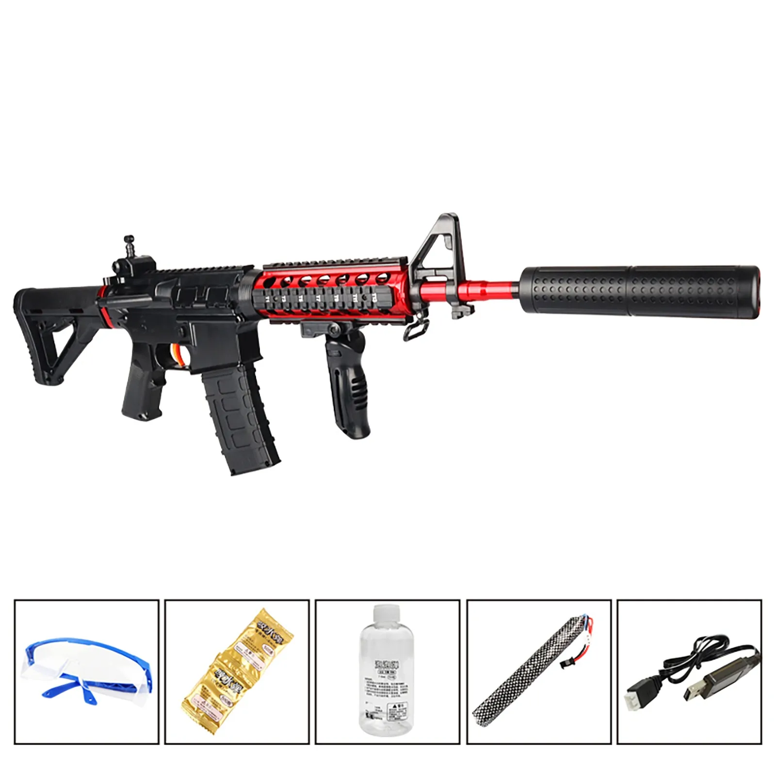M4A1 гелевый шарик Blaster Электрический брызговик бластер подходит для забавных и