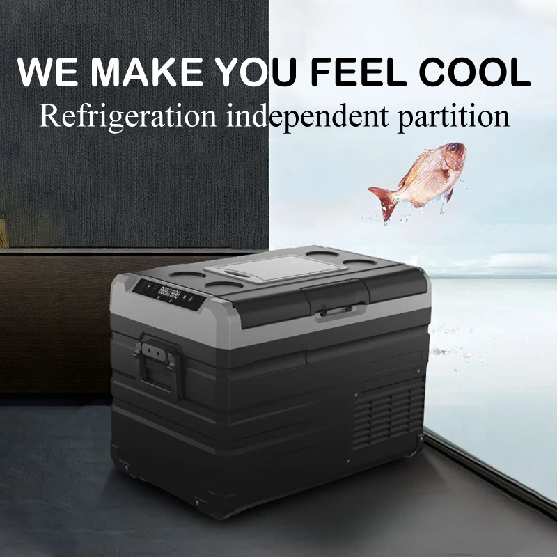 Автомобильный холодильник Alpicool 45L охладитель автомобильный компрессор