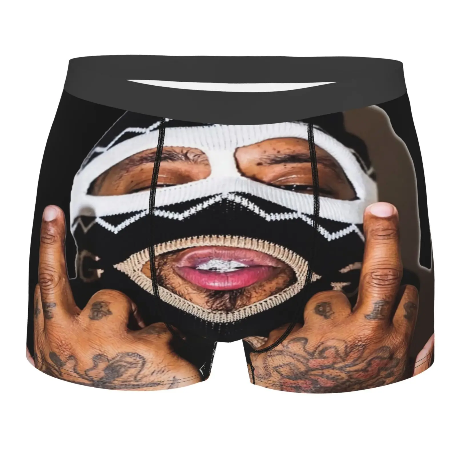 

Трусы-боксеры Westside Gunn мужские из полиэстера, нижнее белье стрейчевое, трусы слипы, эротические, 2612