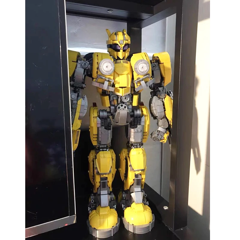 

Expert Ideas Optimus Transformation Robot Truck Moc Modular Bricks Bumblebeed Transformationer Building Blocks Model