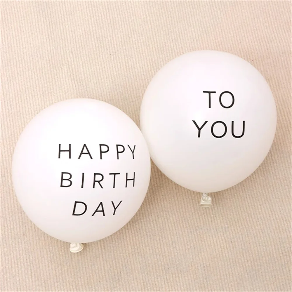 

Латексные шары "Happy Birthday To You" Popdropparty