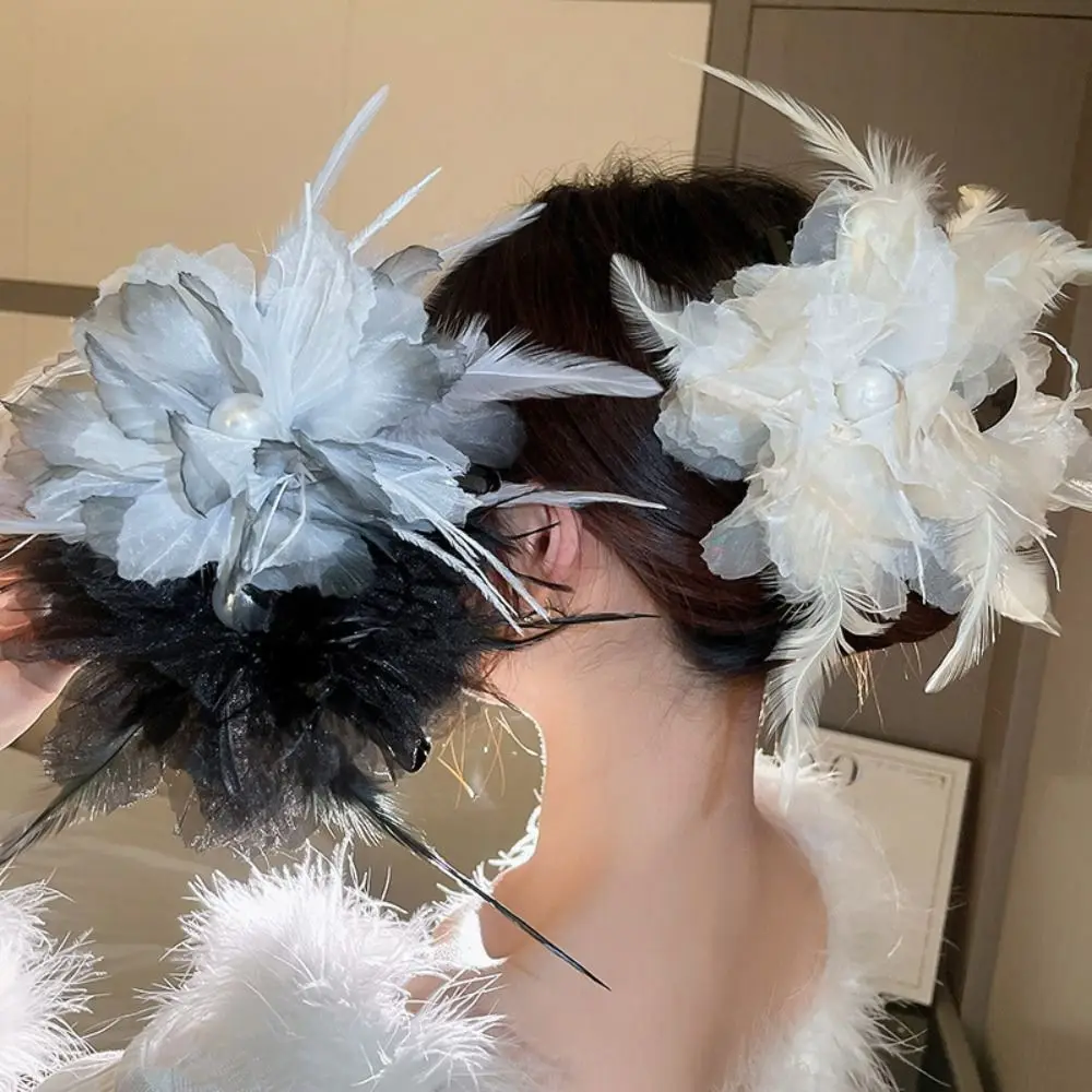 

Crab Clip Headwear Shark Clip Korean Style Spring Clip Hair Accessories Flower Hair Claw Women Hair Clips