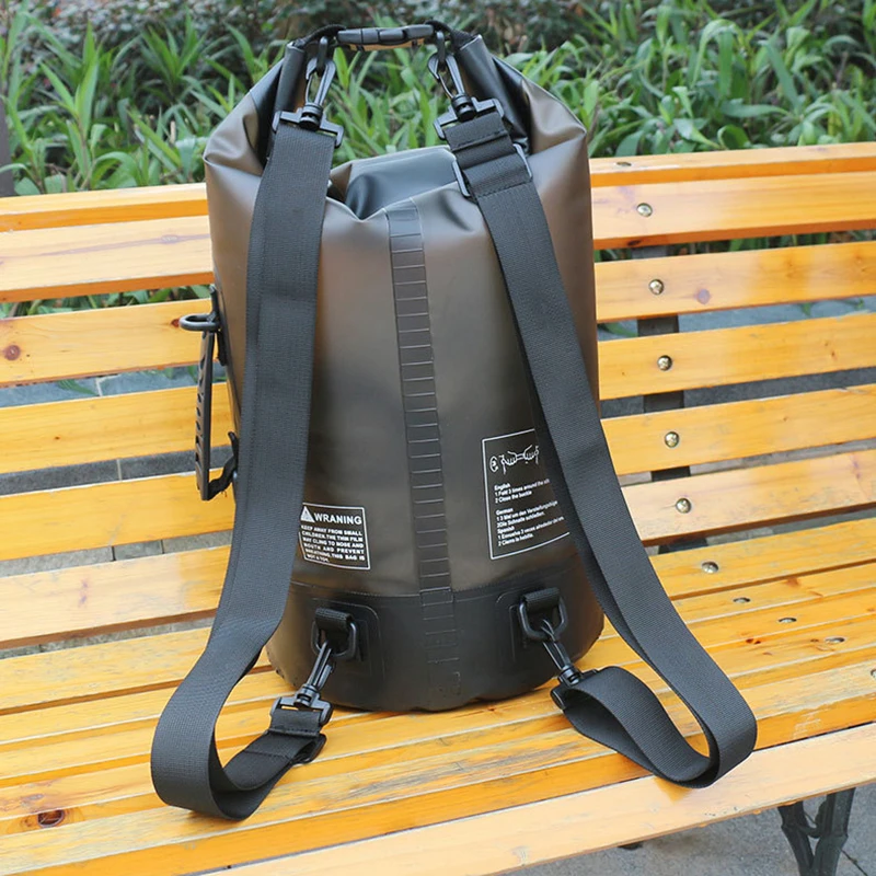 10L 20L Water Proof Hermetic Bag Backpack Outdoor Duffel Raft Sports Swimming Camping Trekking Airtight Dry Watertight Kayak Bag