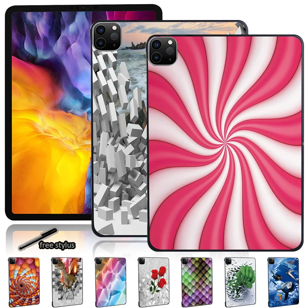 Тонкий чехол для планшета Apple IPad Pro 11 &quot2018 2020 2021/ 2nd Gen 10 5/Pro 9 7&quot с защитой от