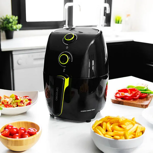 Фритюрница без масла Cecotec cecoфри Compact Rapid (1 5 л) | Бытовая техника