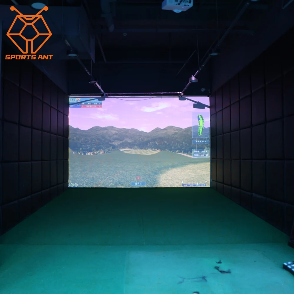 Фото Гольф-симулятор Trackman 4 Launch Monitor SPORTSANT 3D: Профессиональное оборудование для гольфа, индивидуальная установка для спортивных и игровых парков №3
