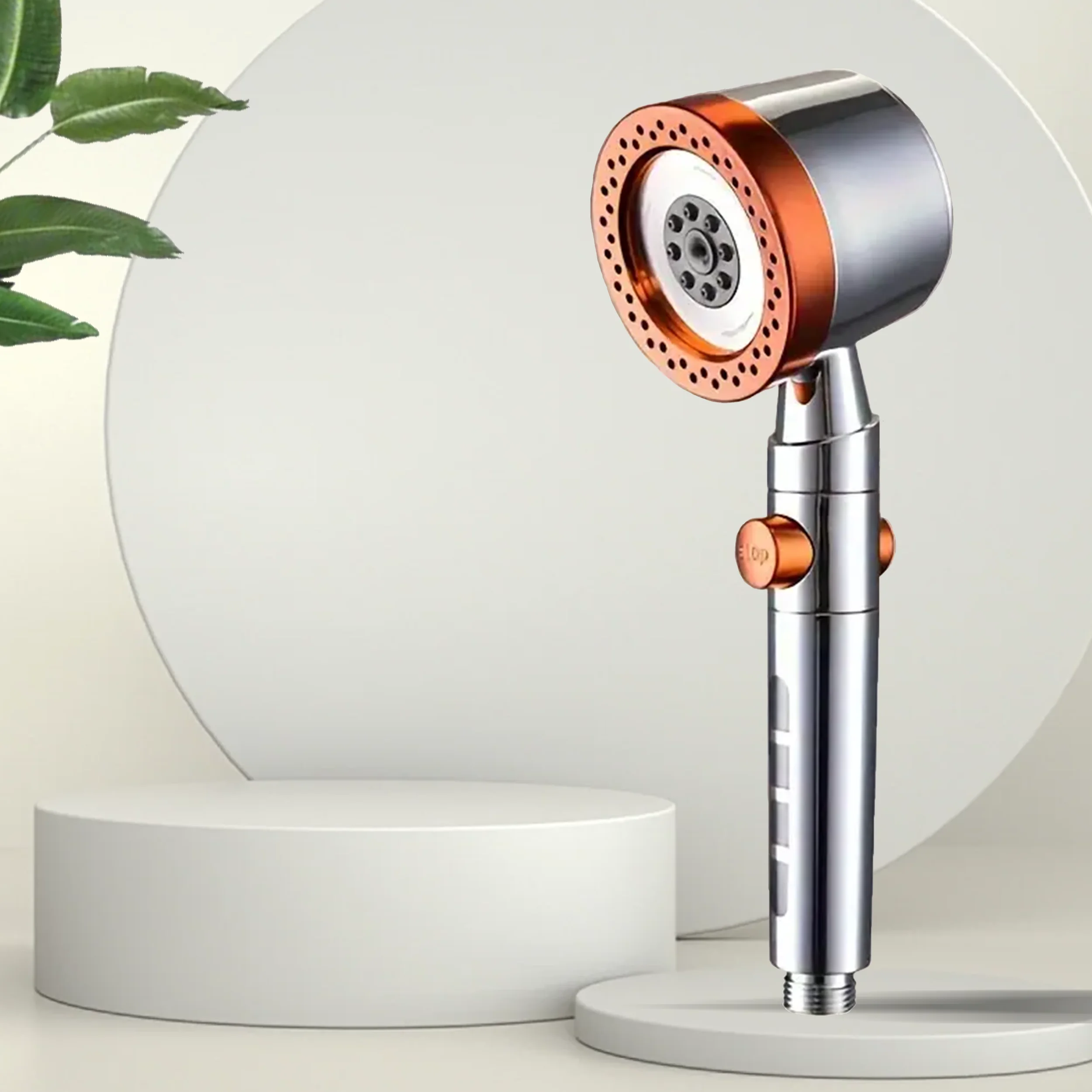 

Ручной душ ctzszzmm 5 режимов оранжевый/серый/серебристый