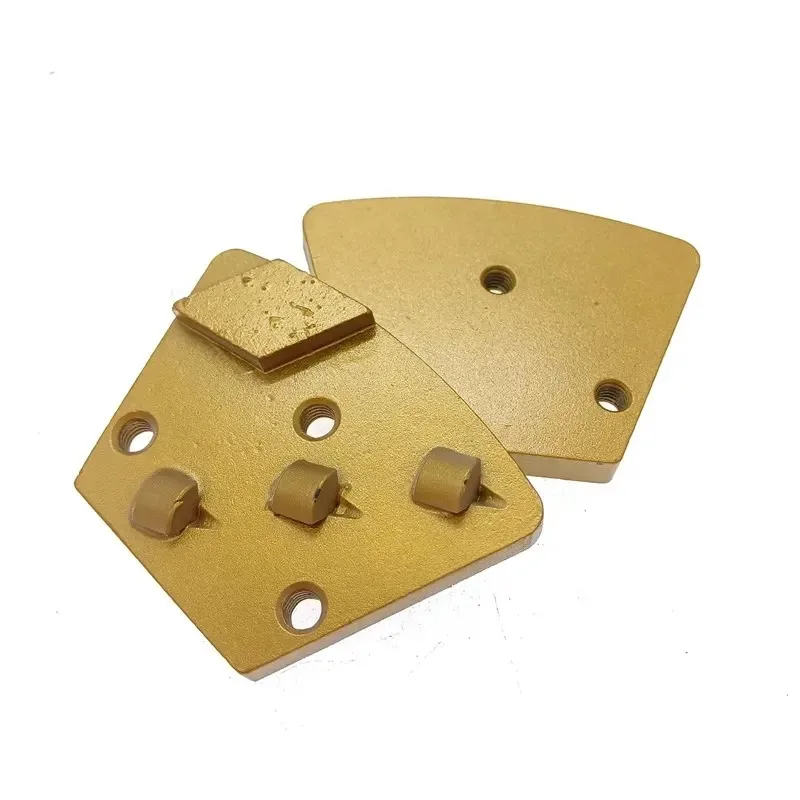 9 шт. трапециевидные алмазные шлифовальные колодки для эпоксидного покрытия