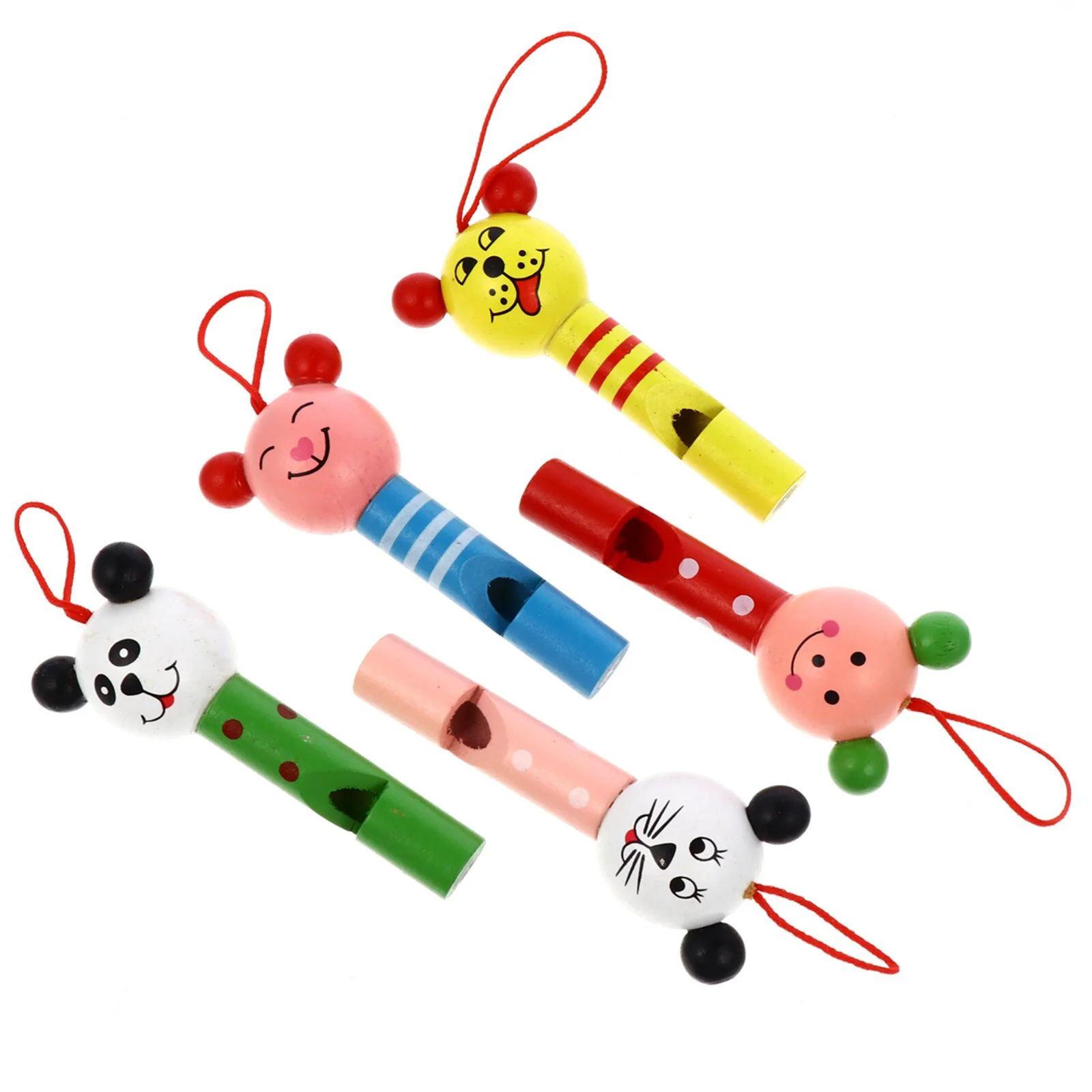 

Свисток с головой животного, 10 шт., детский наполнитель для сумок для вечеринок, детские развивающие игрушки, Музыкальный Игровой набор, цветной мультяшный деревянный