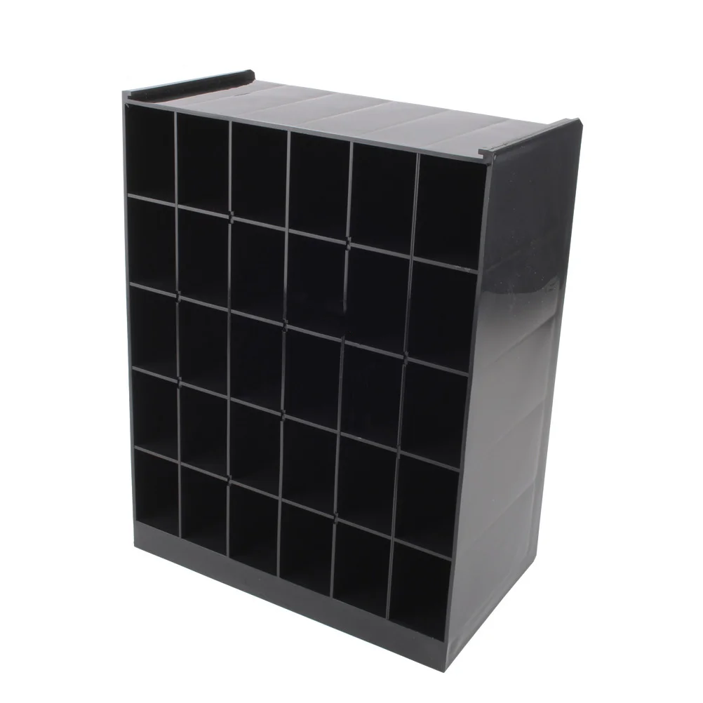 

Phone Stand Multi-holes Marker Holder Makeup Brush Container Pen Display Desktop Table Organizer Storage Rack Showing