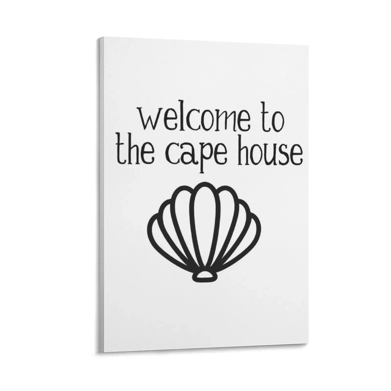 Добро пожаловать в домик-накидка - картина на холсте с гребешком постеры стену