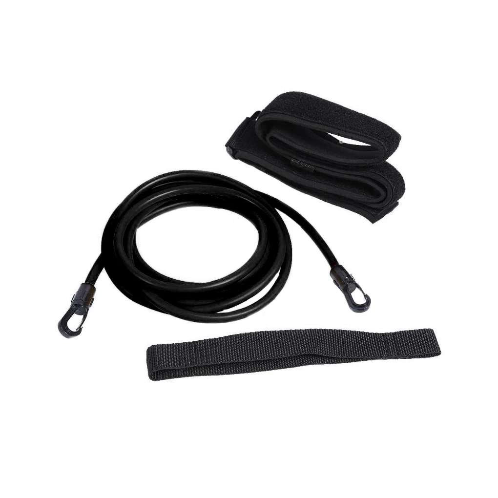 

Swim Training Resistance Belt Adjustable Elastic Bungee Swimming Pool Exercise Train Accessories for Exerciser