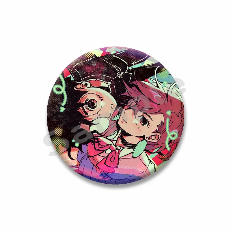 

Значок с аниме Dandadan Okarun and Ayase