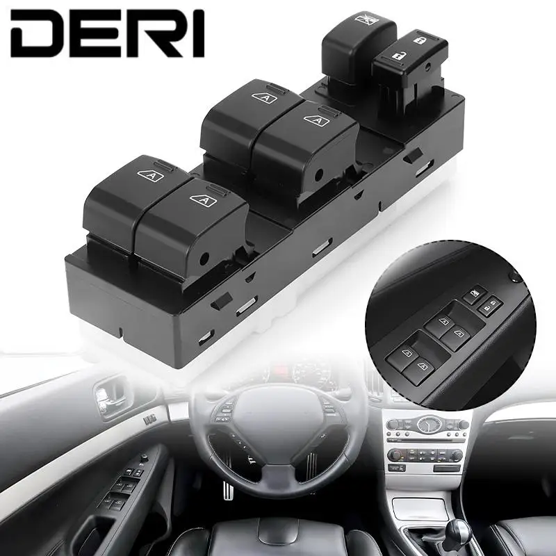 

Front Side Master Power Window Switch 25401-JK42E For 2007-2013 Infiniti G25 G35 G37 Q40 25401-9N00D 225401-JK40D 641-50476L