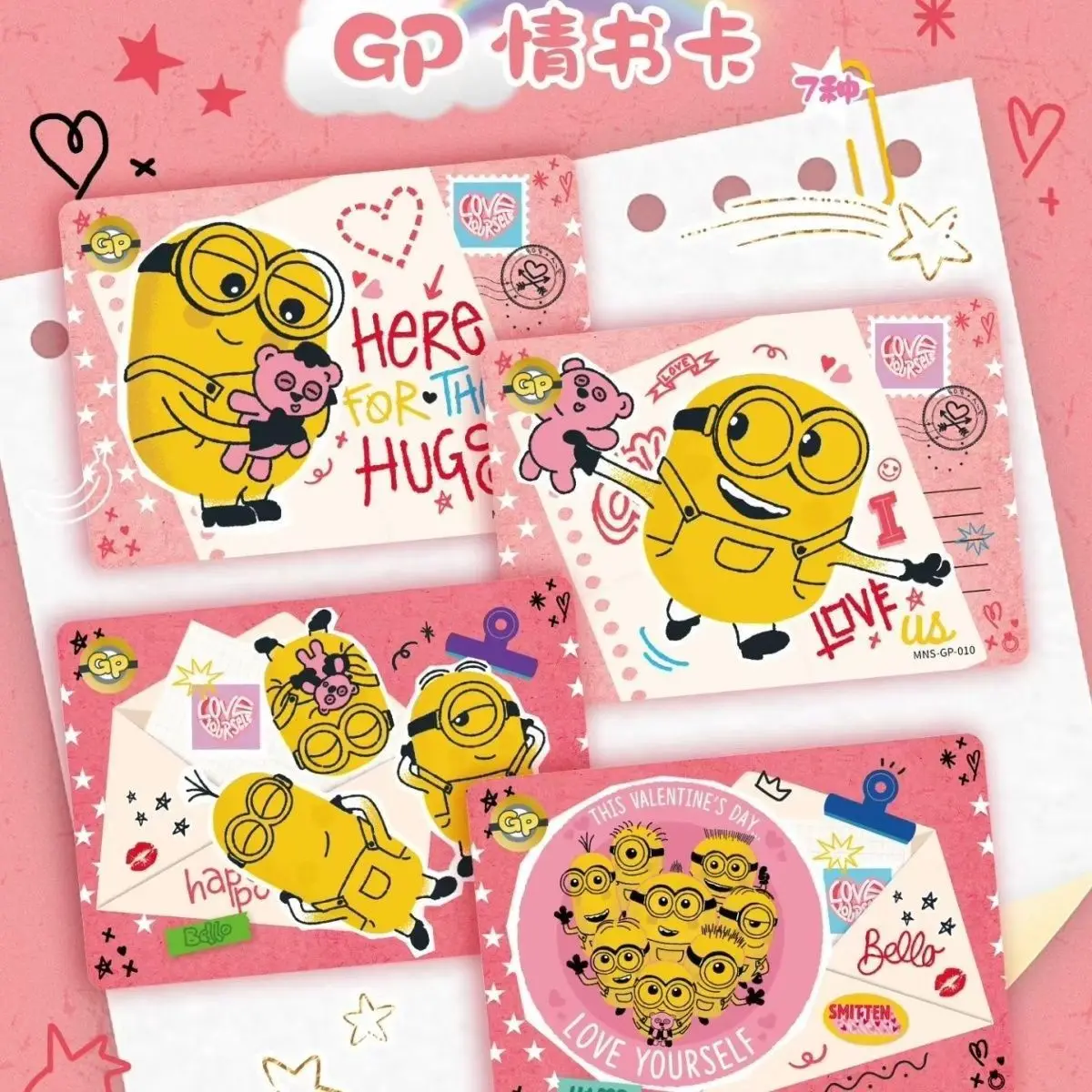 Фото Официальные оригинальные коллекционные карточки KAYOU Minions Sweet Dream Plan Series: аниме-атрибутика, игрушки-карточки, изысканные праздничные подарки №3