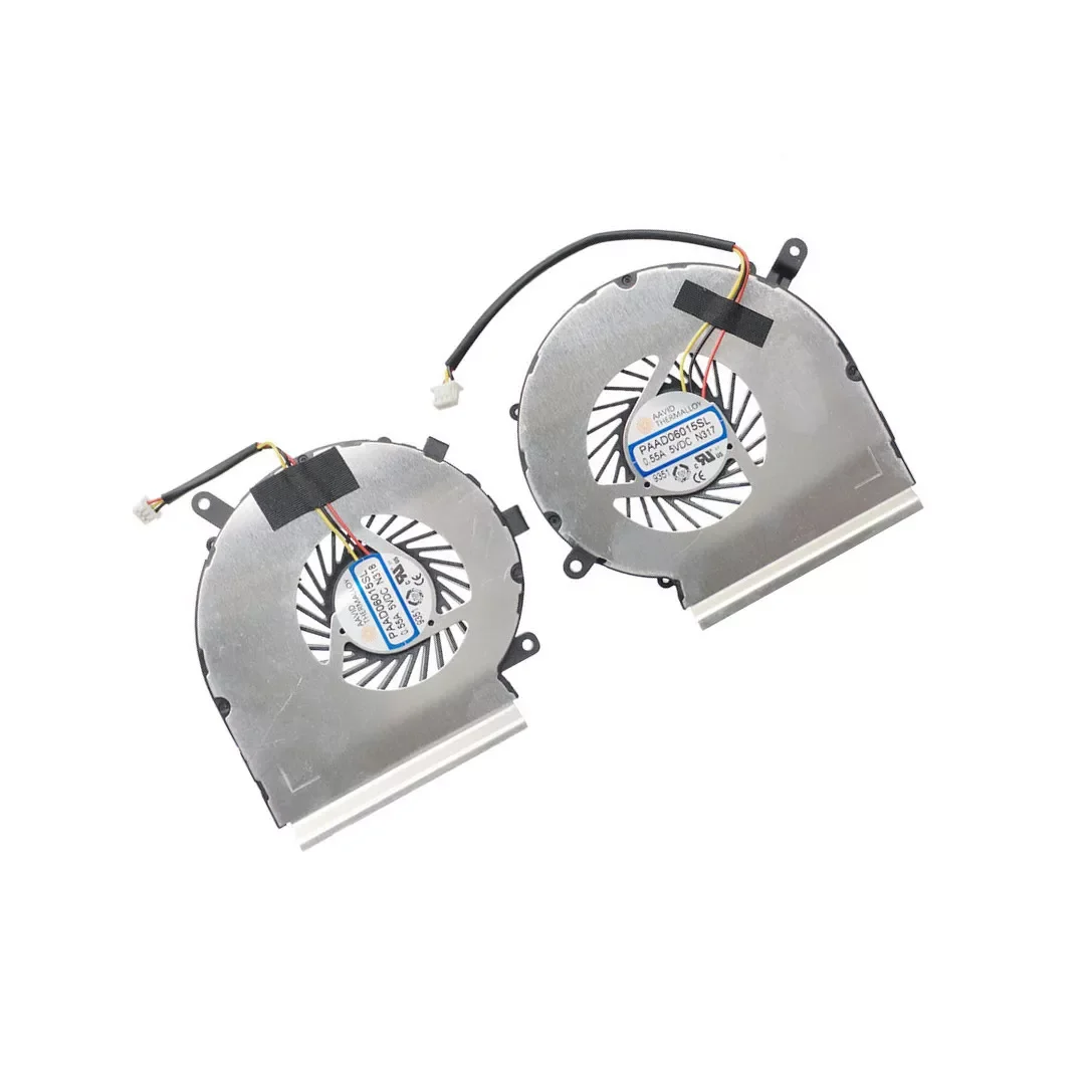 

CPU GPU OEM Fan For MSI GE72 GE62 PE60 PE70 GL62 GL72 2QD 2QE 2QF 007X 053X 216XCN Cooler PAAD06015SL DC5V 0.55A Radiator