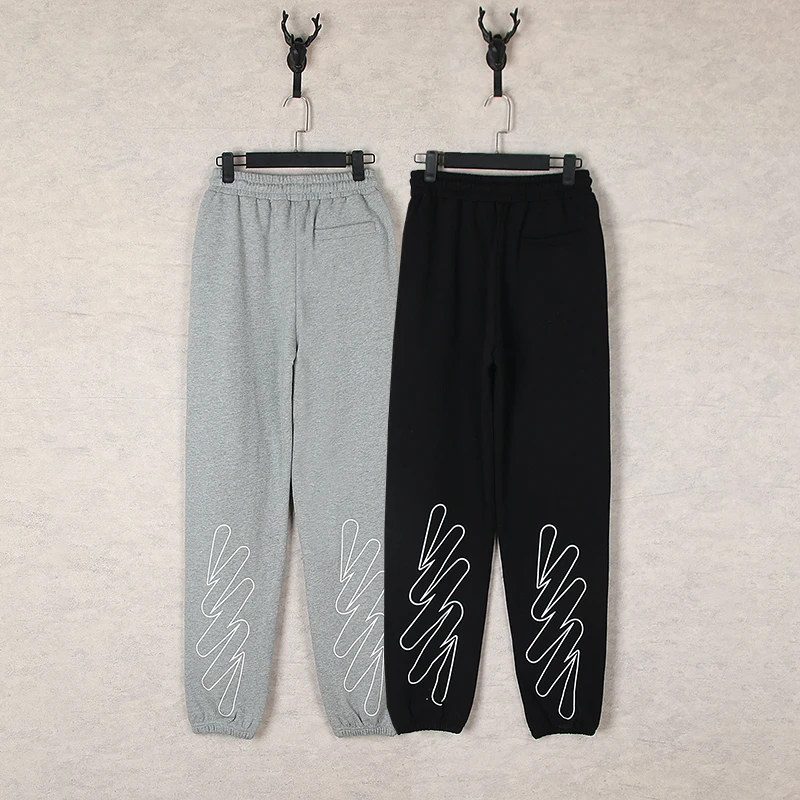 

2023 casual fashion summer latest high-quality tide brand drawstring trousers off men's and women's oversized loose sweatpants