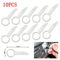 10pcs car radio removal tools stereo key release pin head unit audio practical appliance extraction auto disassembly accessories