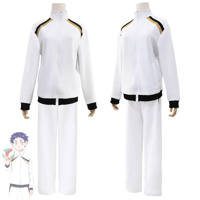 

Anime Haikyuu Hoodies Fukurodani Academy Akaashi Keiji Cosplay Basketball Jacket Pants Suits Sets Bokuto Kotaro Uniform