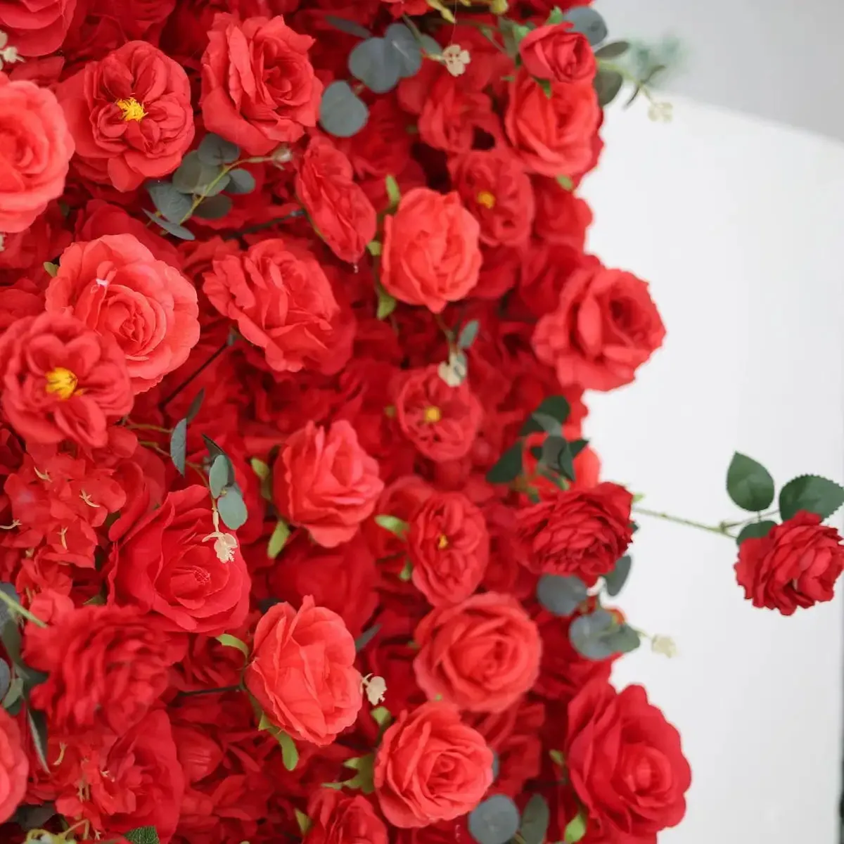 3D Смешанные Цветочные серии красная Роза пион зеленые фотообои на день рождения