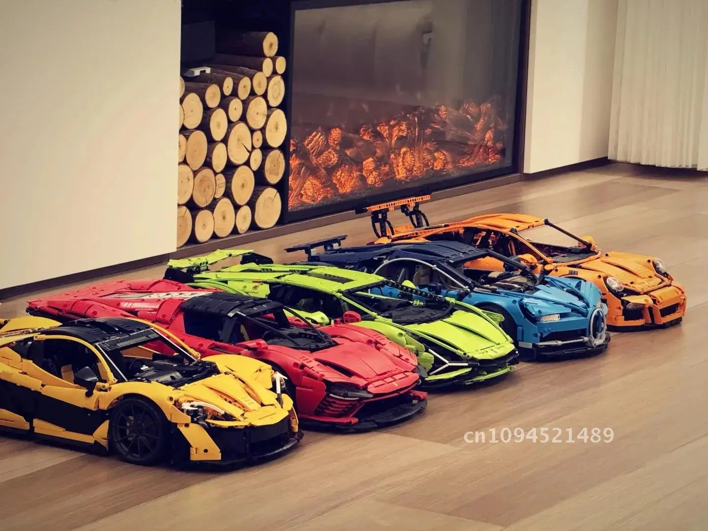 Новый 42172 42143 42115 42056 42083 Техническая модель суперкара Строительство 1:8 Кирпичи